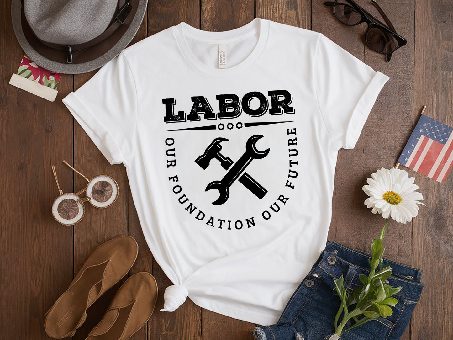 Labor Our Foundation Our Future SVG File