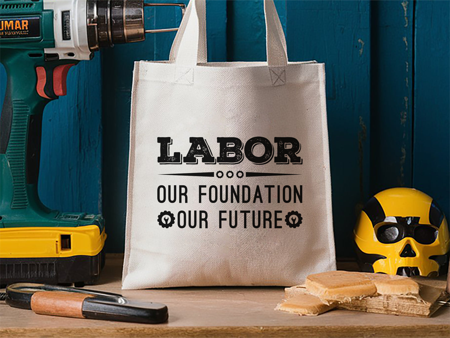 Labor Our Foundation Our Future SVG Cricut