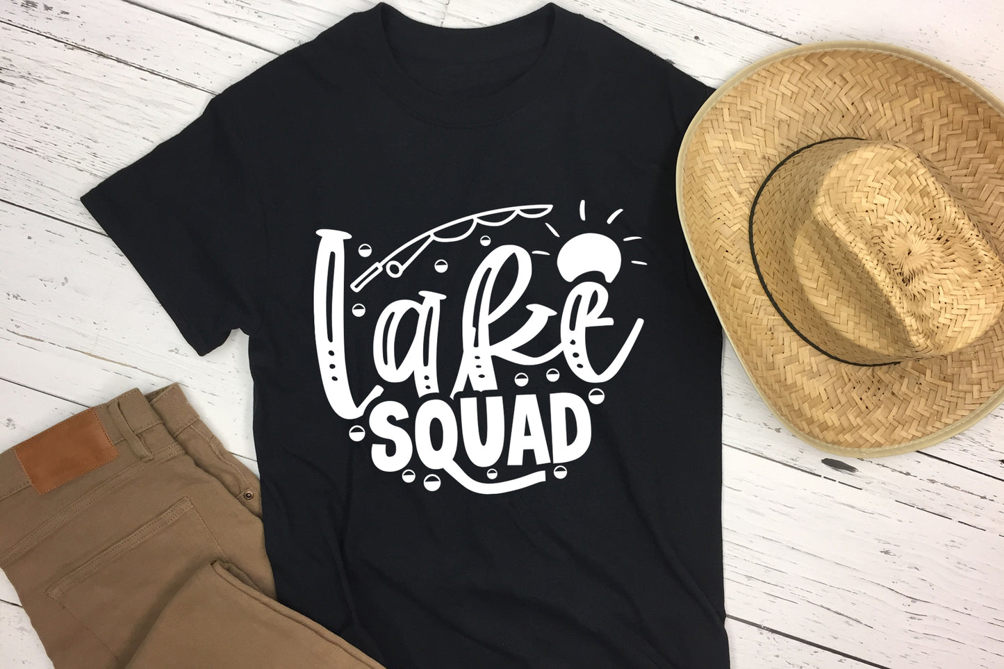 Lake Squad, Fishing Saying SVG