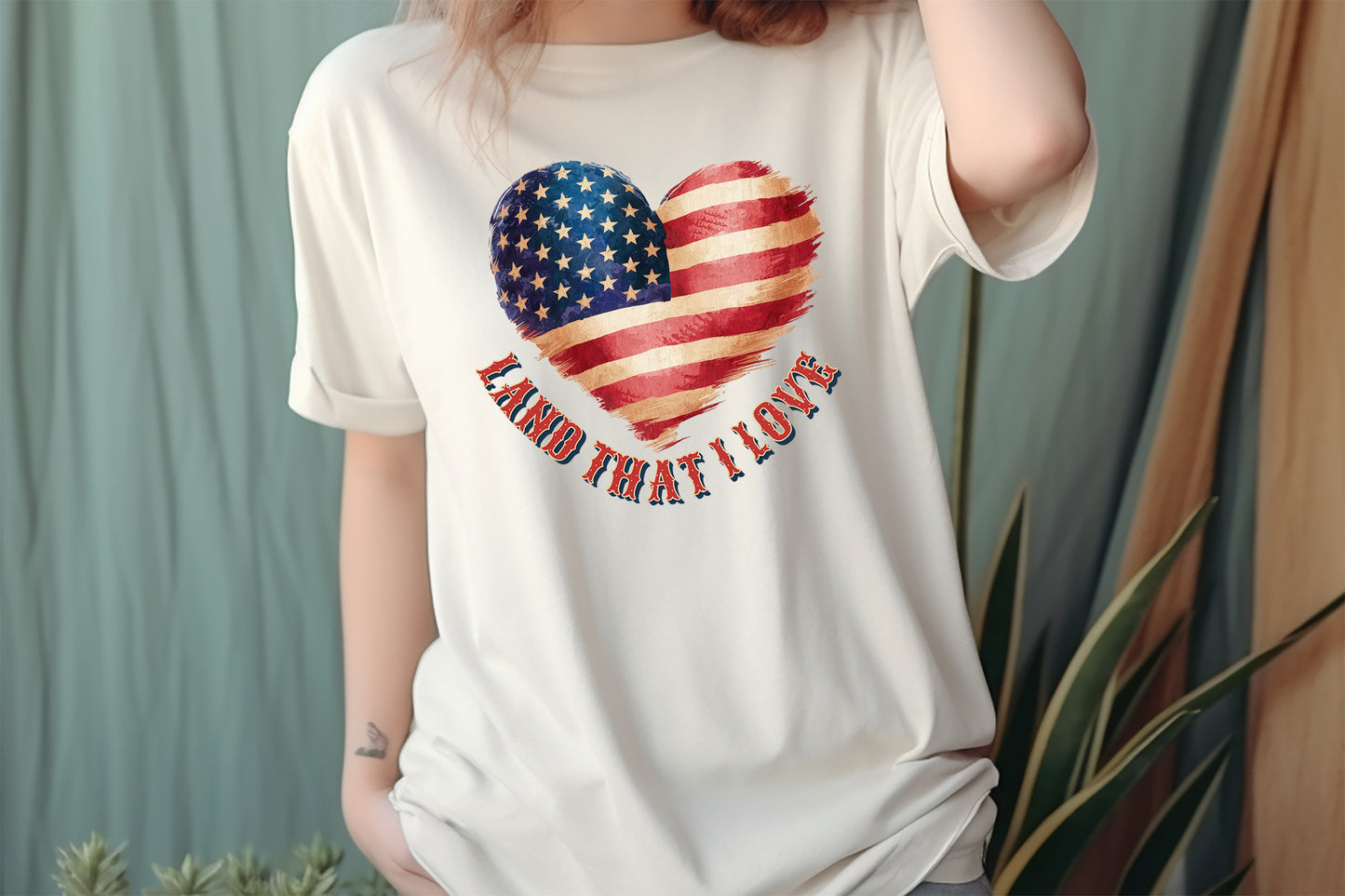 Land That I Love, 4th of July Sublimation