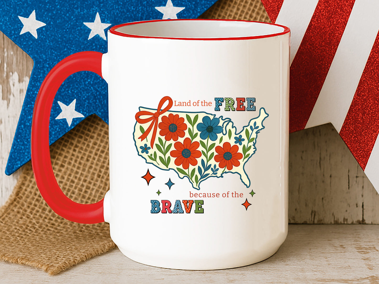 Land of the Free Because of the Brave, Fourth of July PNG