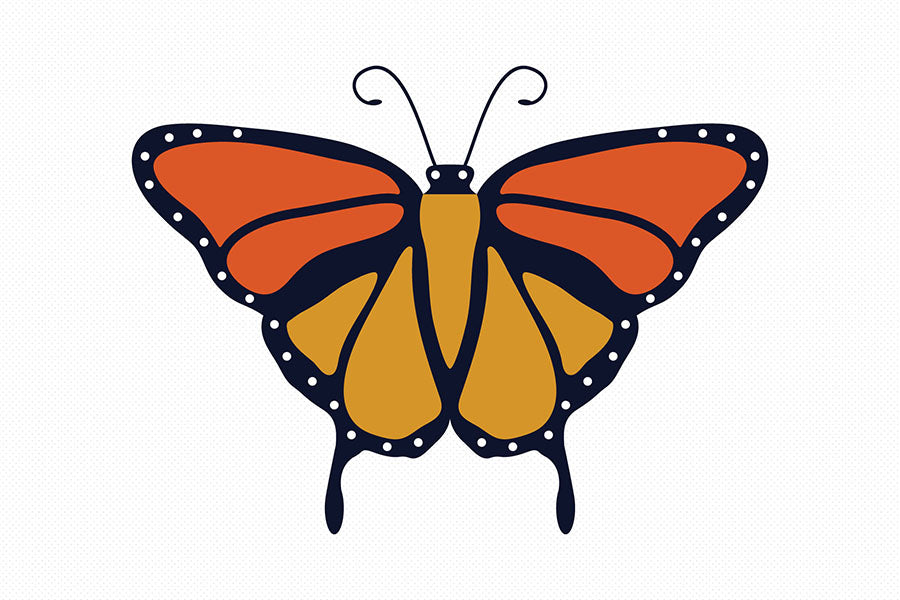 Layered Butterfly SVG Clipart Bundle