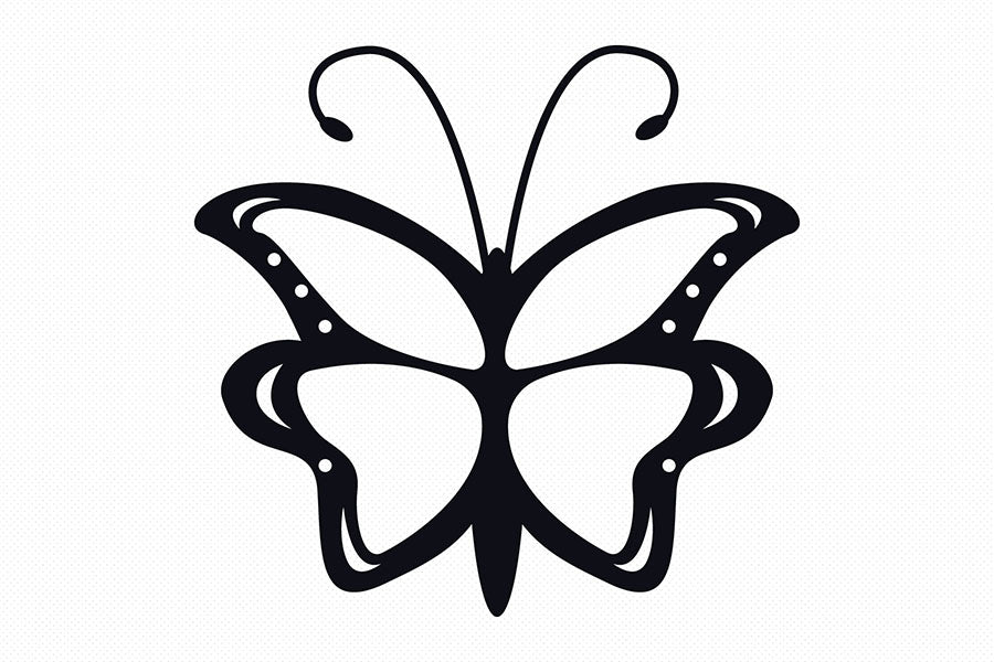 Layered Butterfly SVG Clipart Bundle