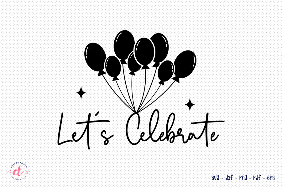 Let's Celebrate - New Years T Shirt design