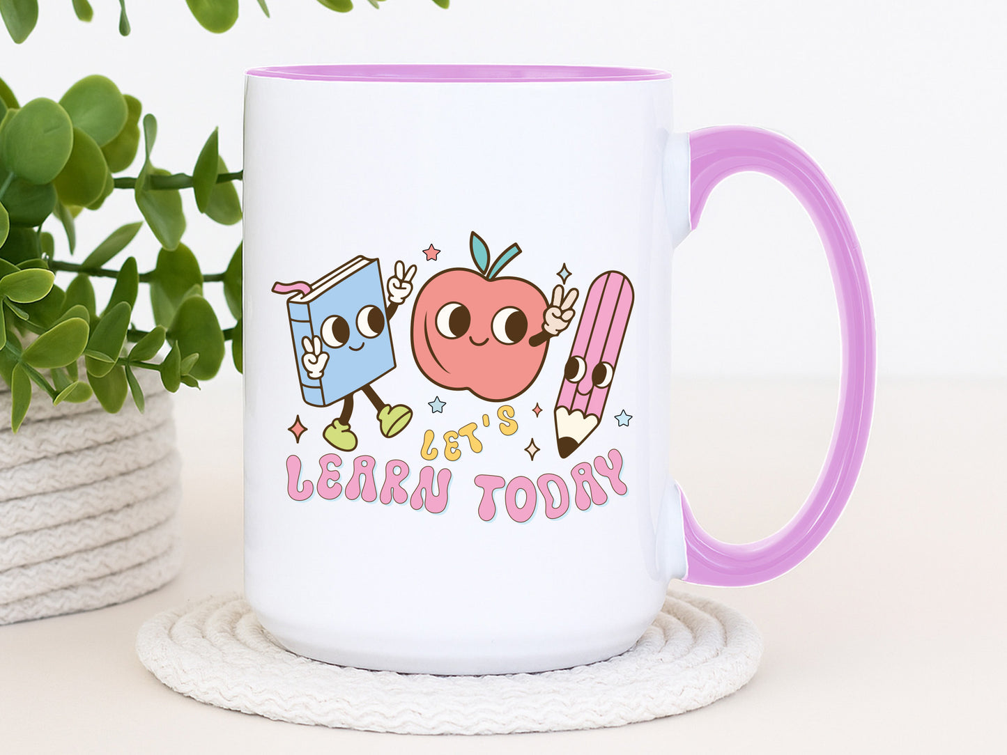 Let's Learn Today, Teacher Groovy Sublimation