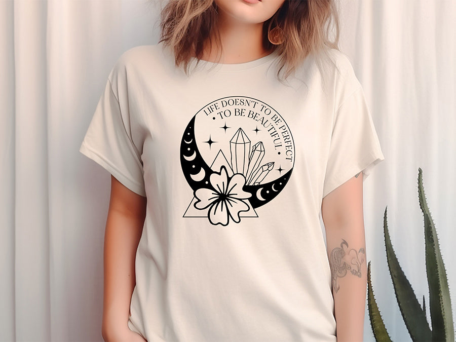 Life Doesn't To Be Perfect - Boho SVG Cut File