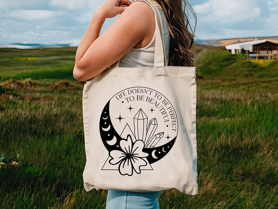 Life Doesn't To Be Perfect - Boho SVG Cut File