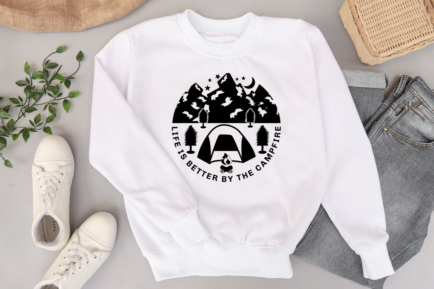 Life Is Better By The Campfire, Outdoor SVG