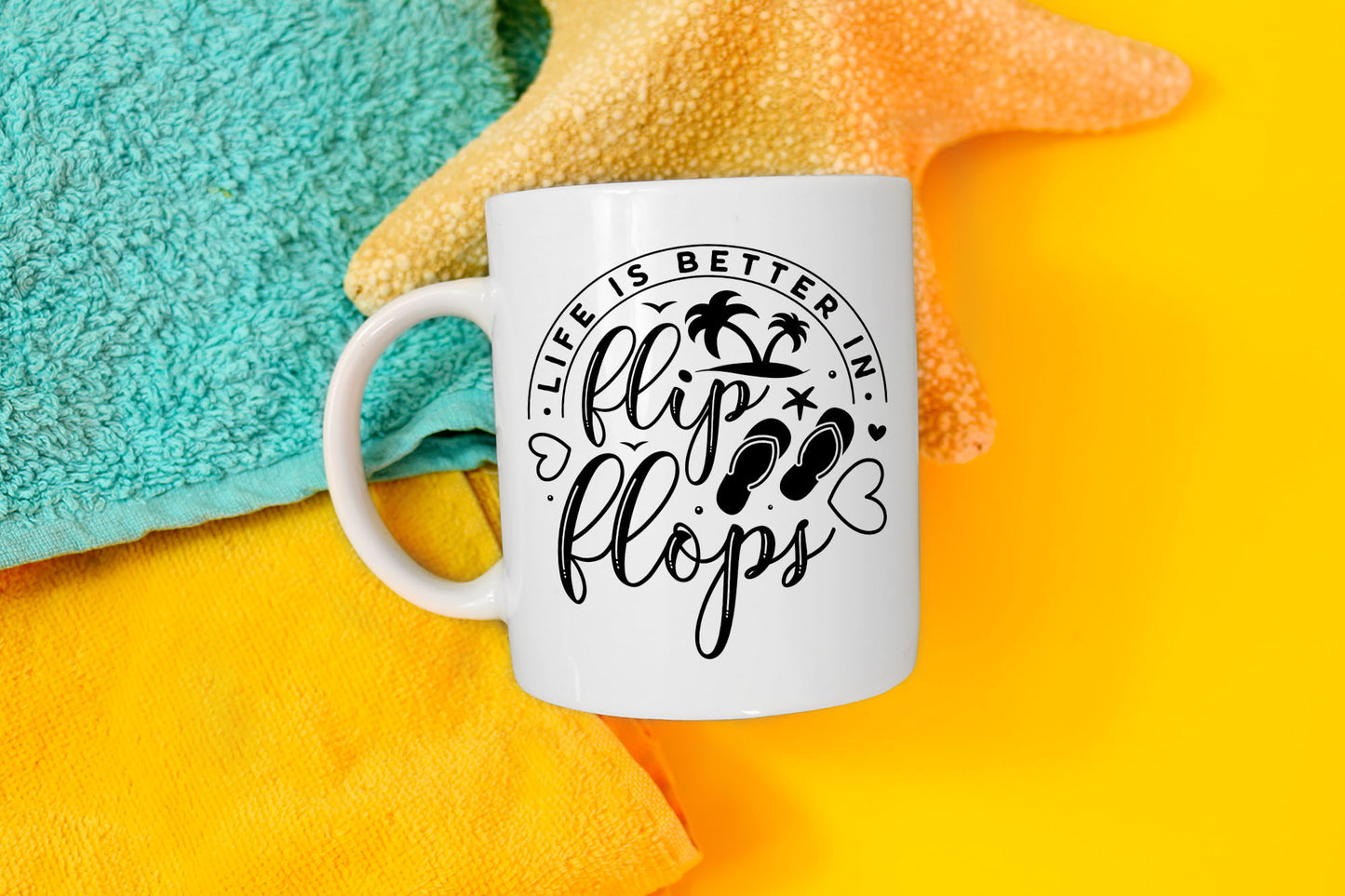 Life Is Better In Flip Flops, SVG Beach