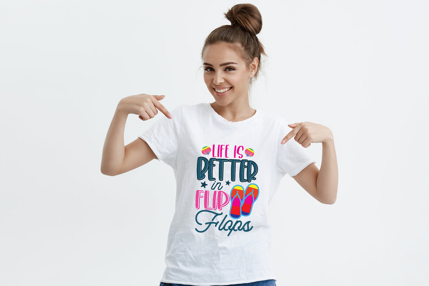 Life Is Better In Flop Flops, Summer PNG Sublimation