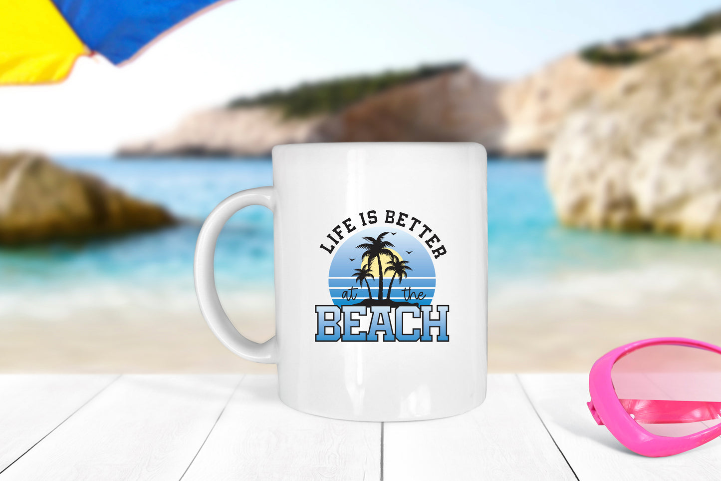 Life is Better at the Beach PNG Sublimation