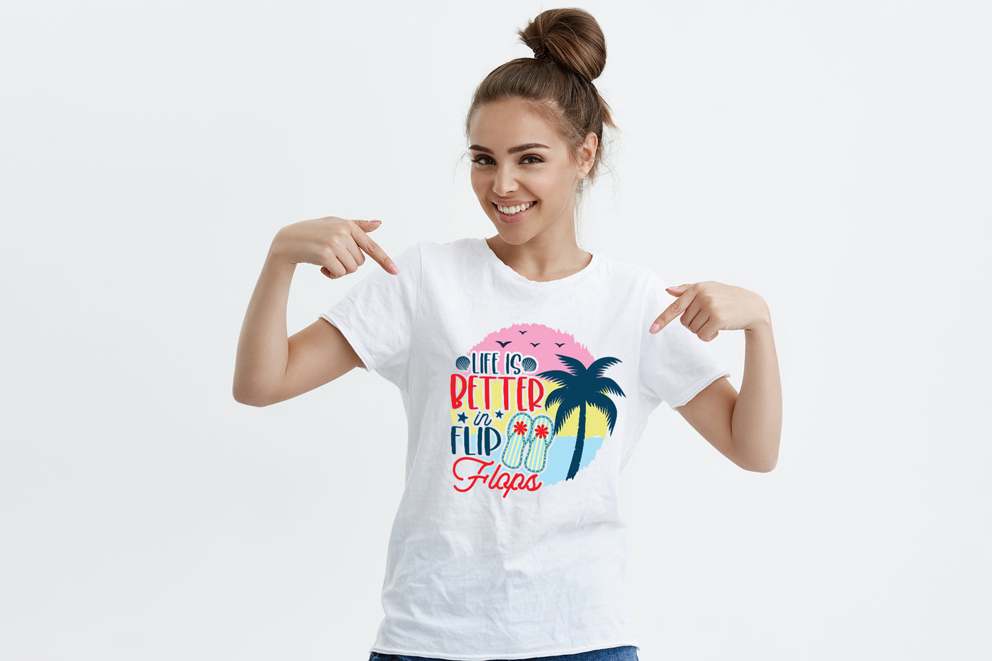 Life is Better in Flip Flops, Summer Sublimation