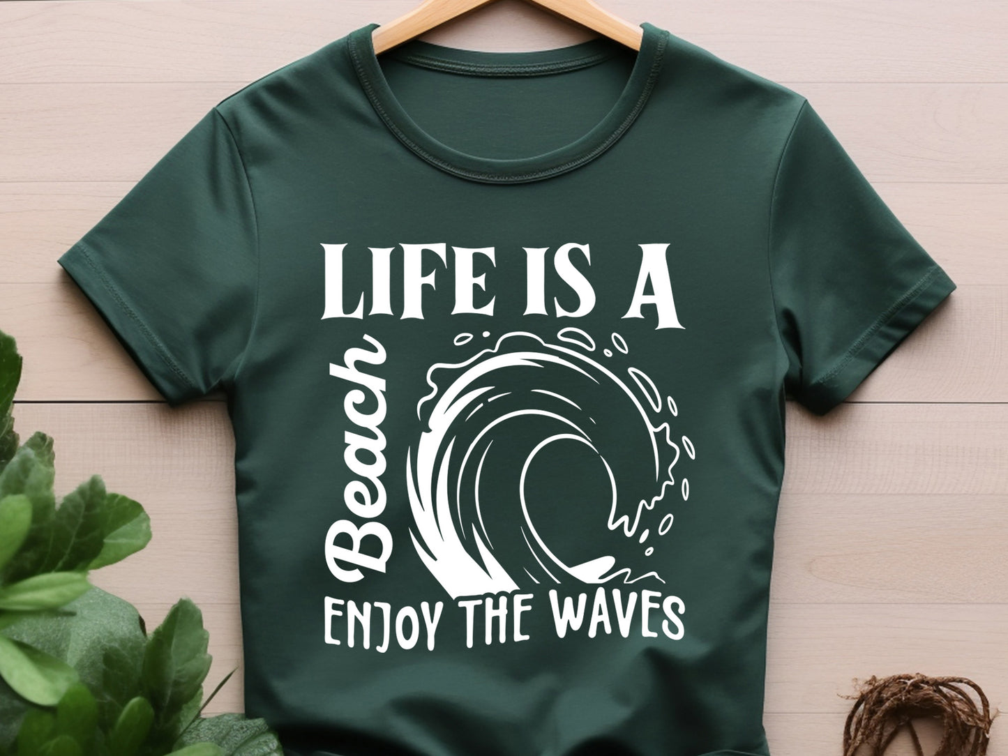 Life is a Beach Enjoy the Waves, Summer SVG File