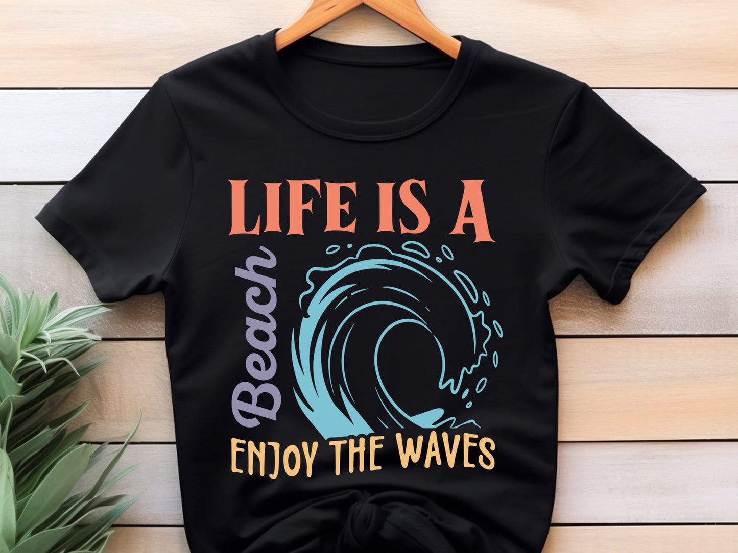 Life is a Beach Enjoy the Waves, Summer SVG File