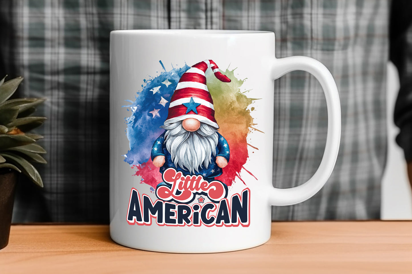 Little American, Funny 4th of July Sublimation