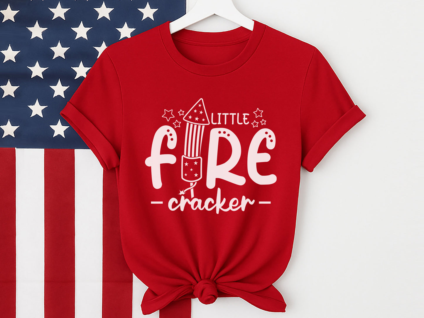 Little Firecracker, Kids 4th of July SVG