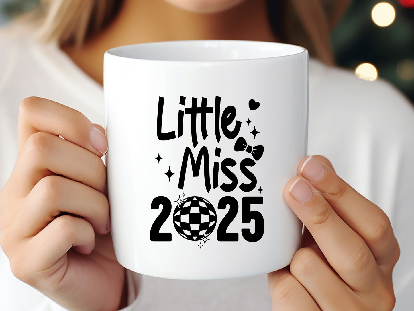 Little Miss 2025 - Kids New Year SVG