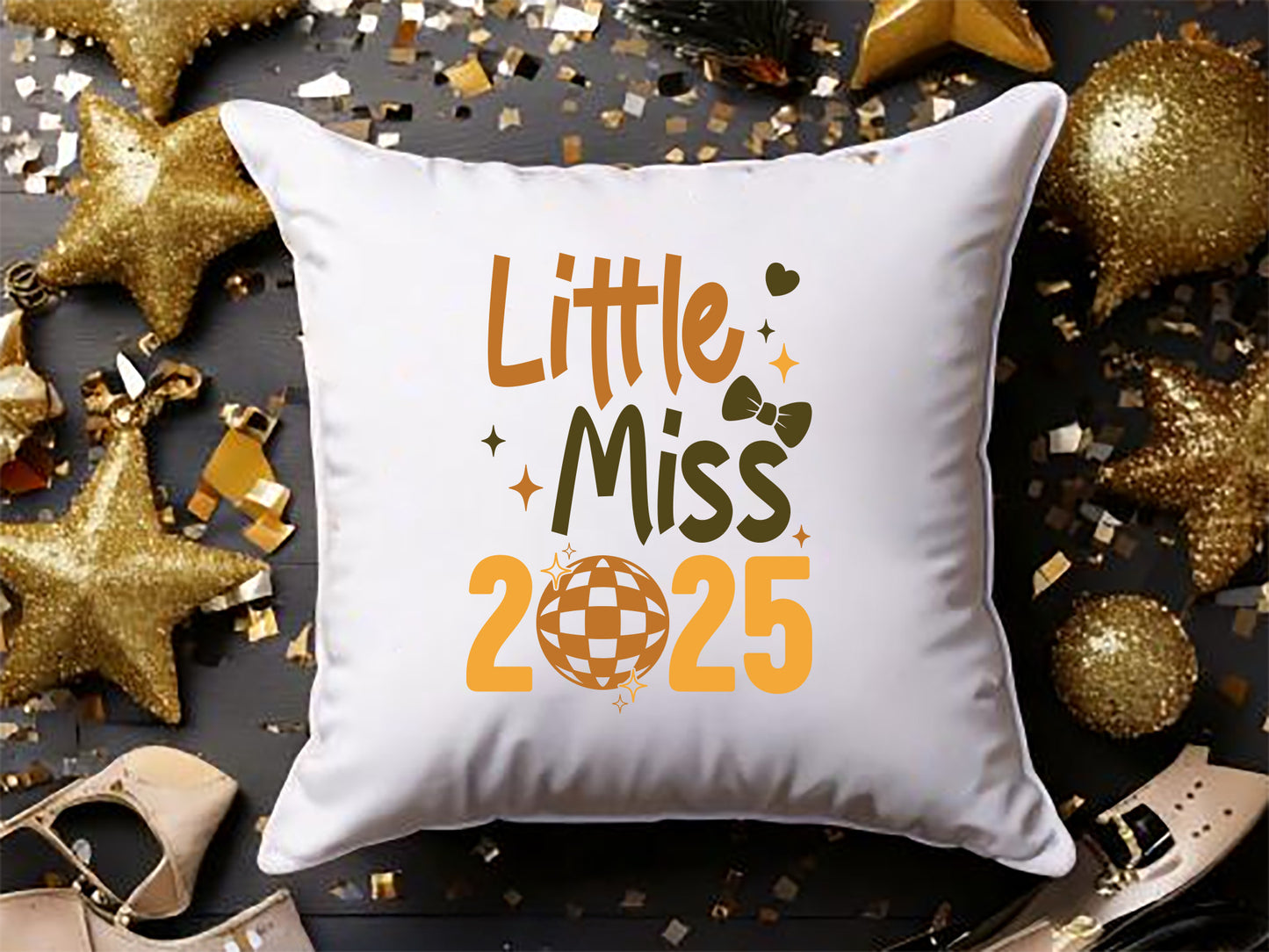 Little Miss 2025 - Kids New Year SVG