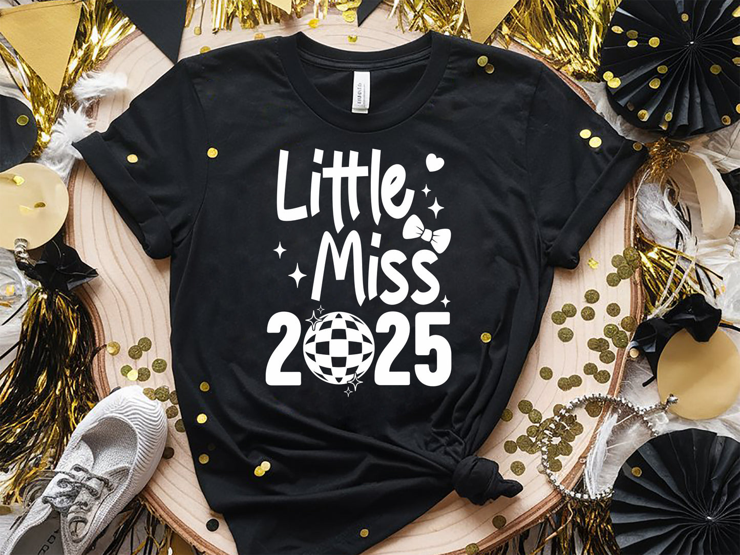Little Miss 2025 - Kids New Year SVG