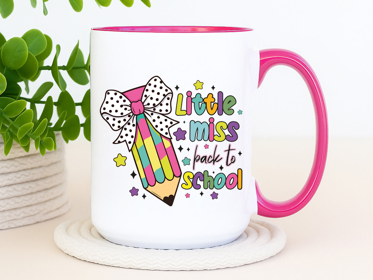 Little Miss Back to School Preppy Sublimation