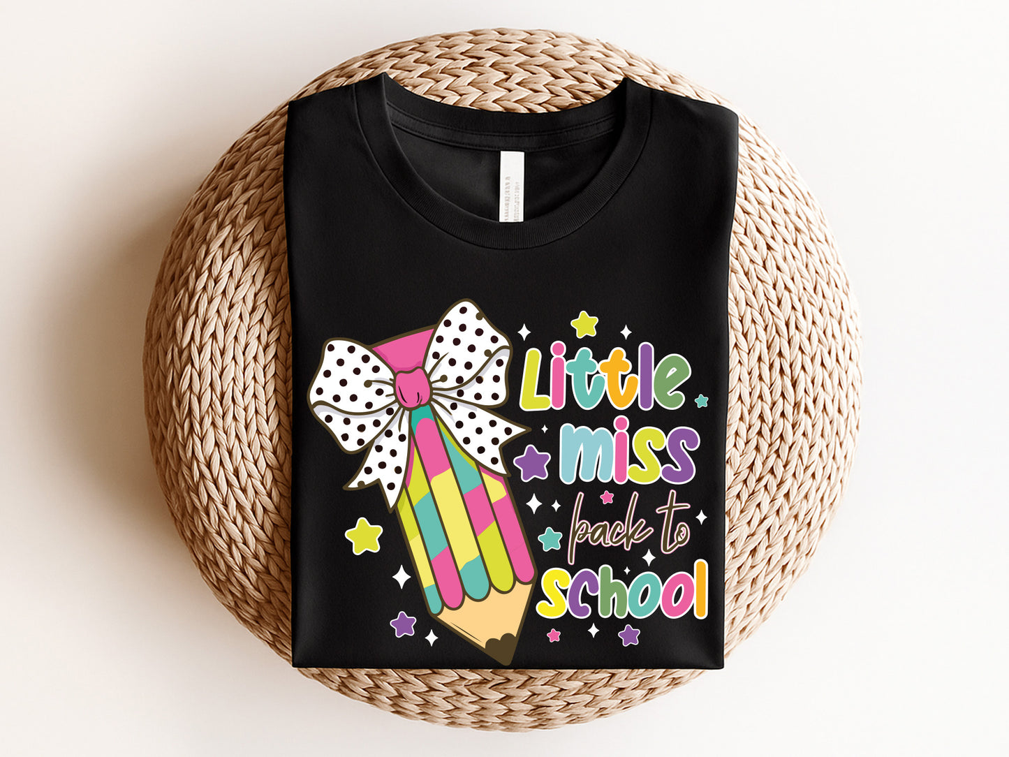 Little Miss Back to School Preppy Sublimation