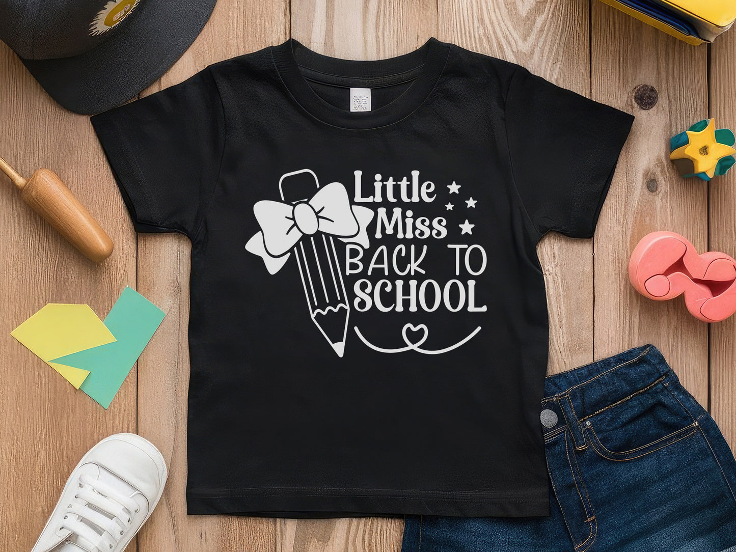 Little Miss Back to School SVG Design