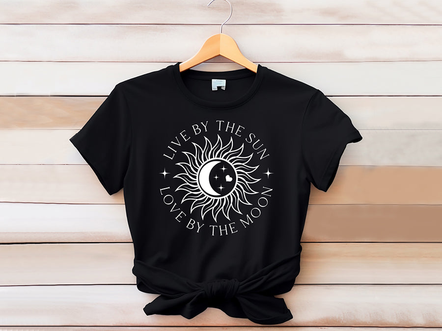 Live by the Sun Love by the Moon - Boho SVG Design