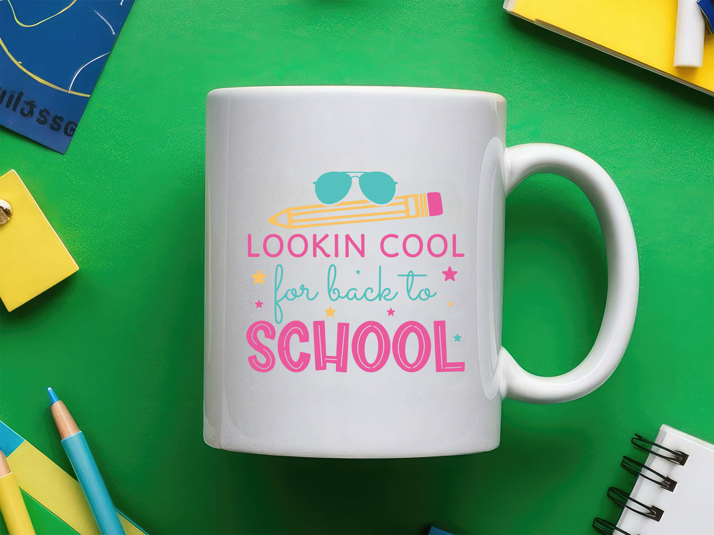 Lookin Cool For Back To School SVG Cut File