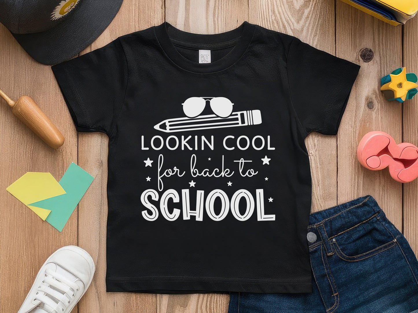 Lookin Cool For Back To School SVG Cut File