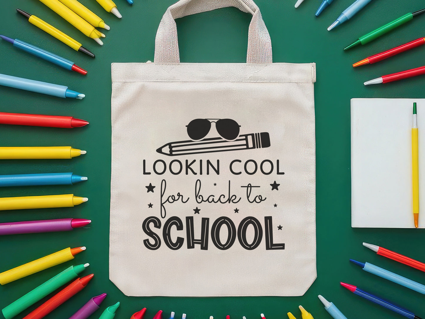 Lookin Cool For Back To School SVG Cut File