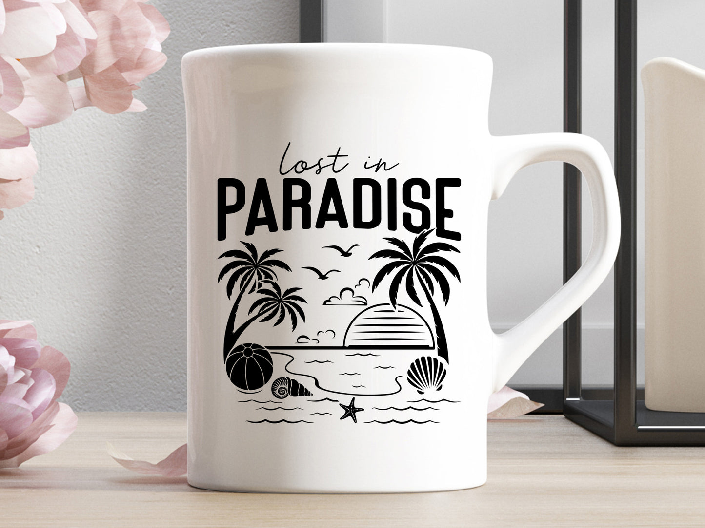 Lost in Paradise - Cute Summer SVG Vector