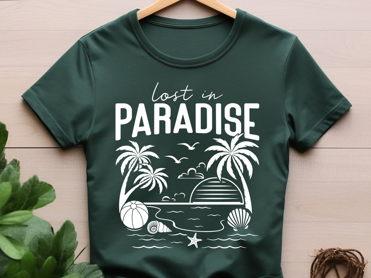 Lost in Paradise - Cute Summer SVG Vector
