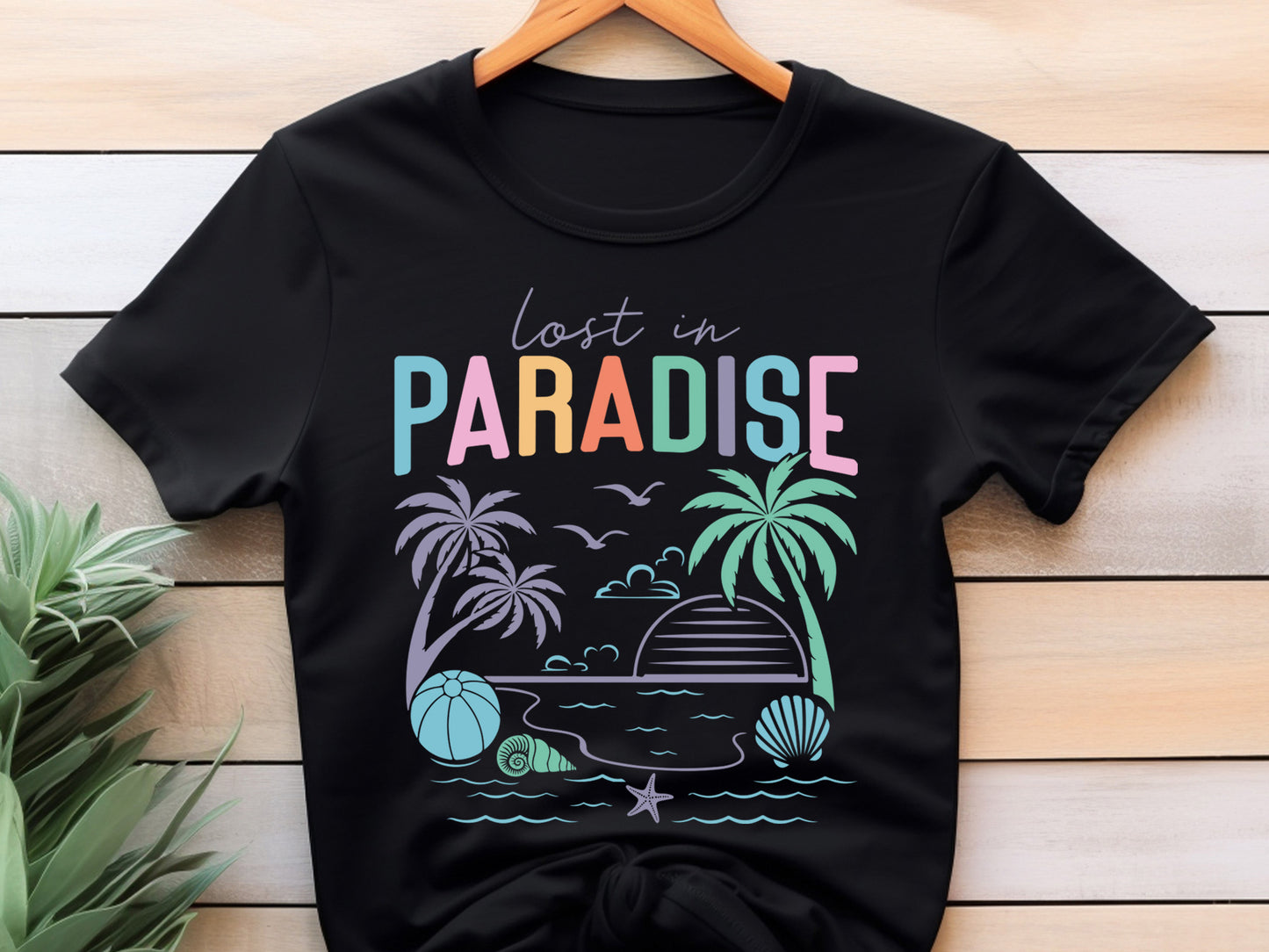 Lost in Paradise - Cute Summer SVG Vector