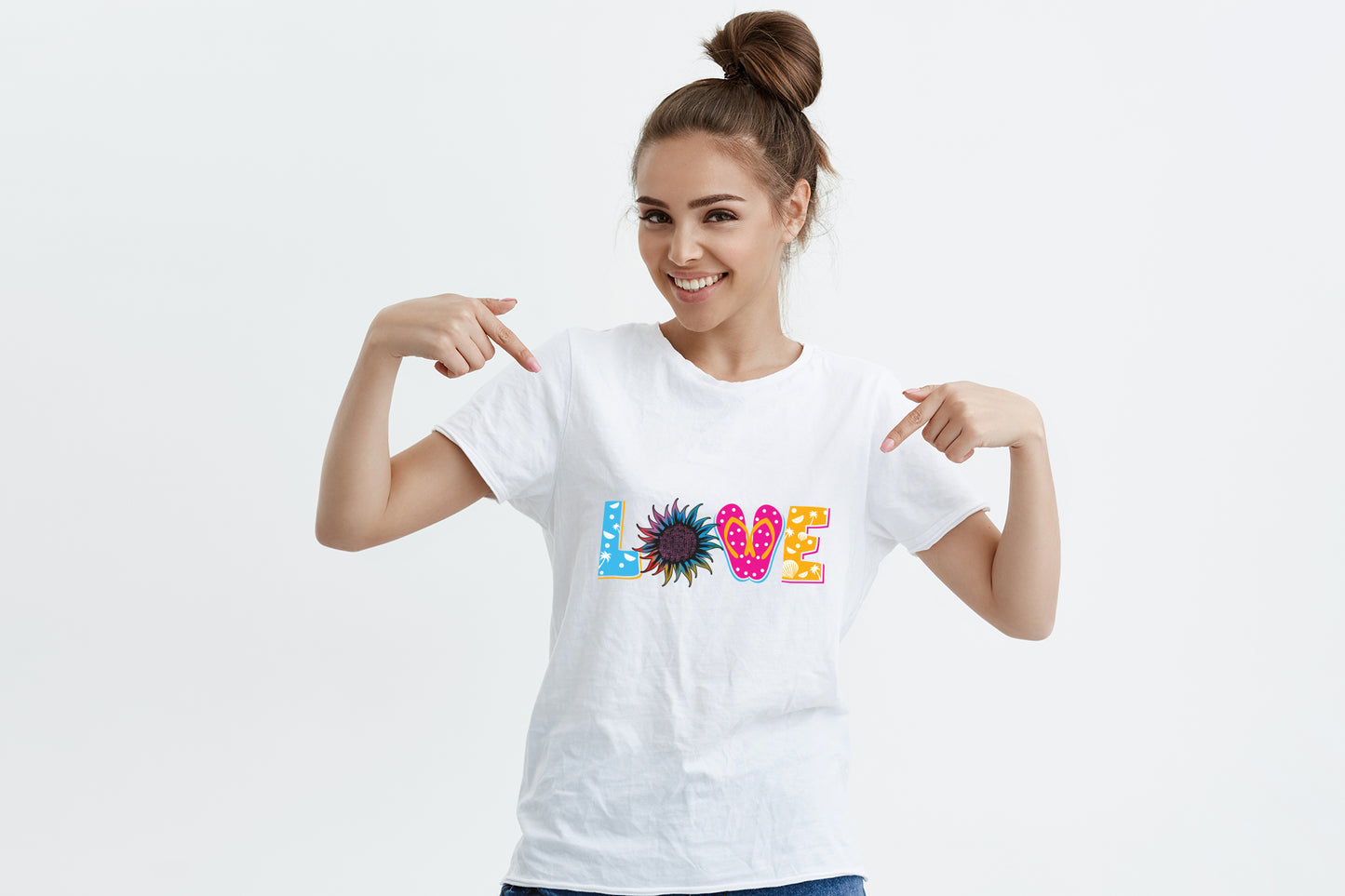 Love, Summer Sublimation Design PNG