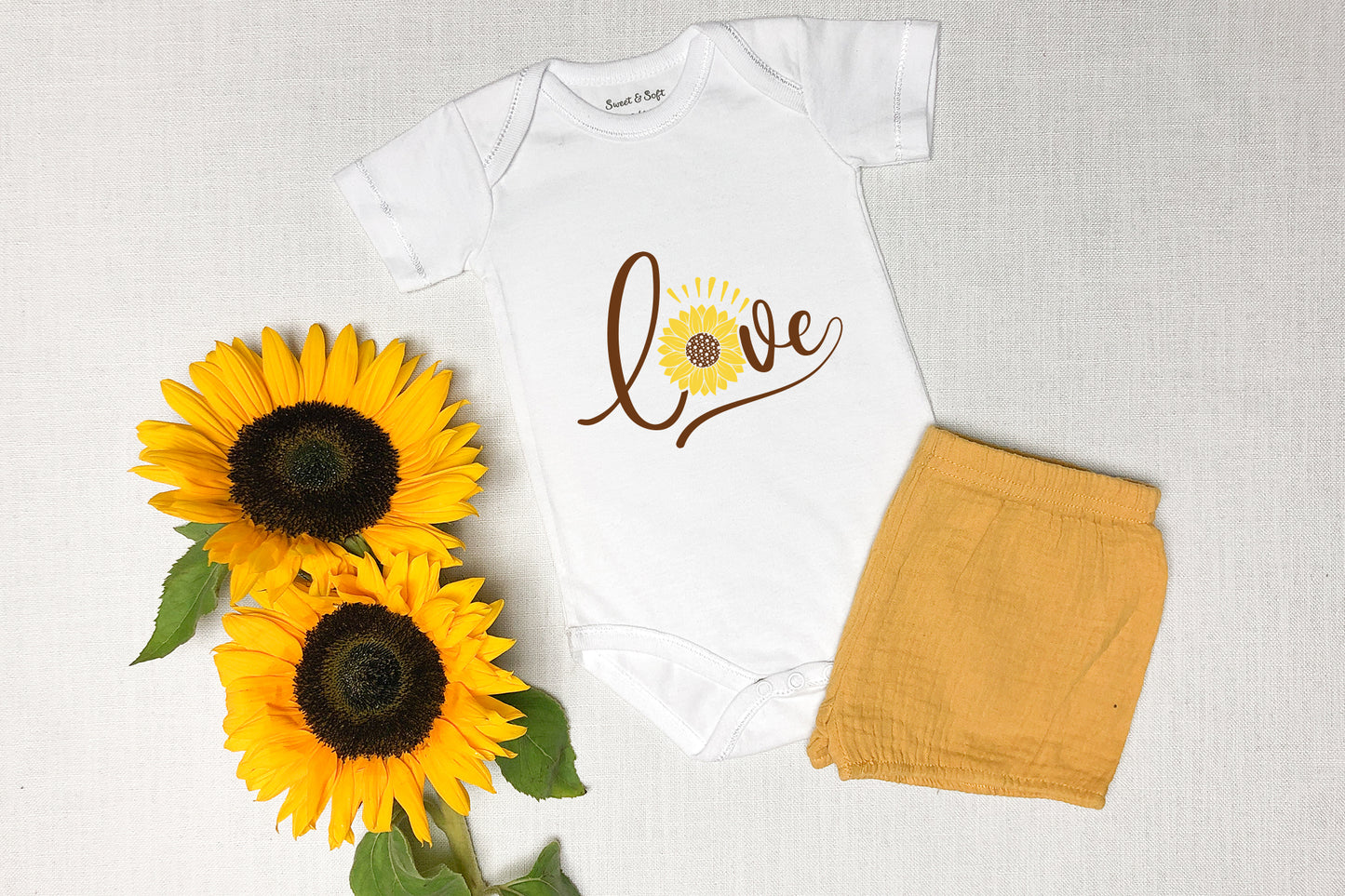 Love, Sunflower SVG File for Cricut