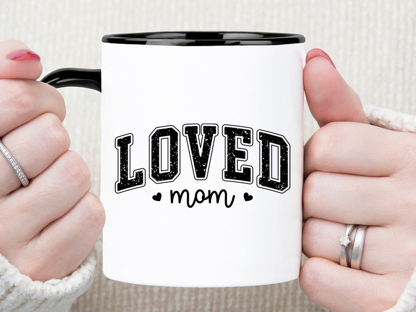 Loved Mom, Mother's Day Cut File SVG
