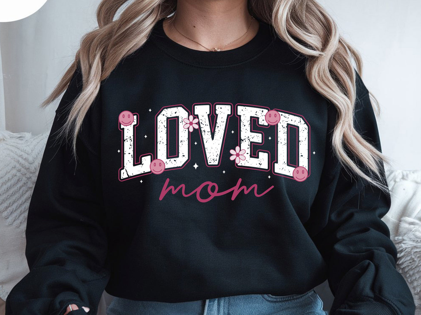 Loved Mom, Mother's Day PNG Sublimation