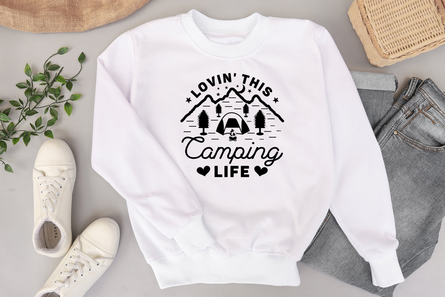 Lovin This Camping Life, Outdoor SVG File