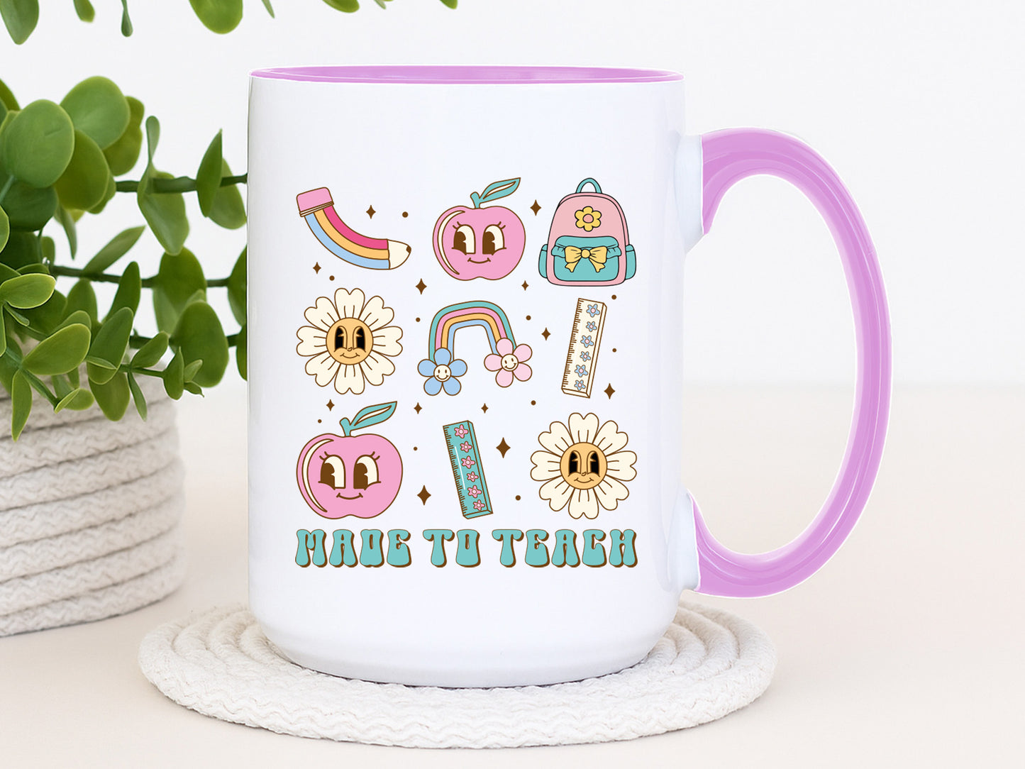 Made to Teach, Groovy Teacher Appreciation PNG