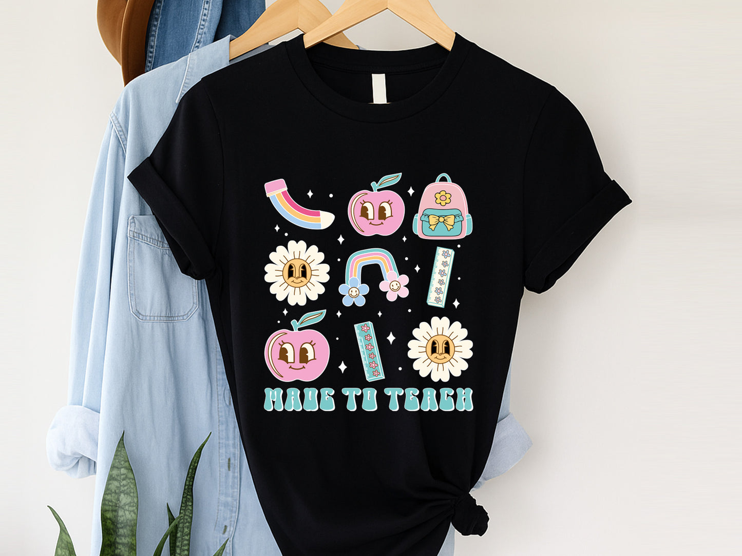 Made to Teach, Groovy Teacher Appreciation PNG