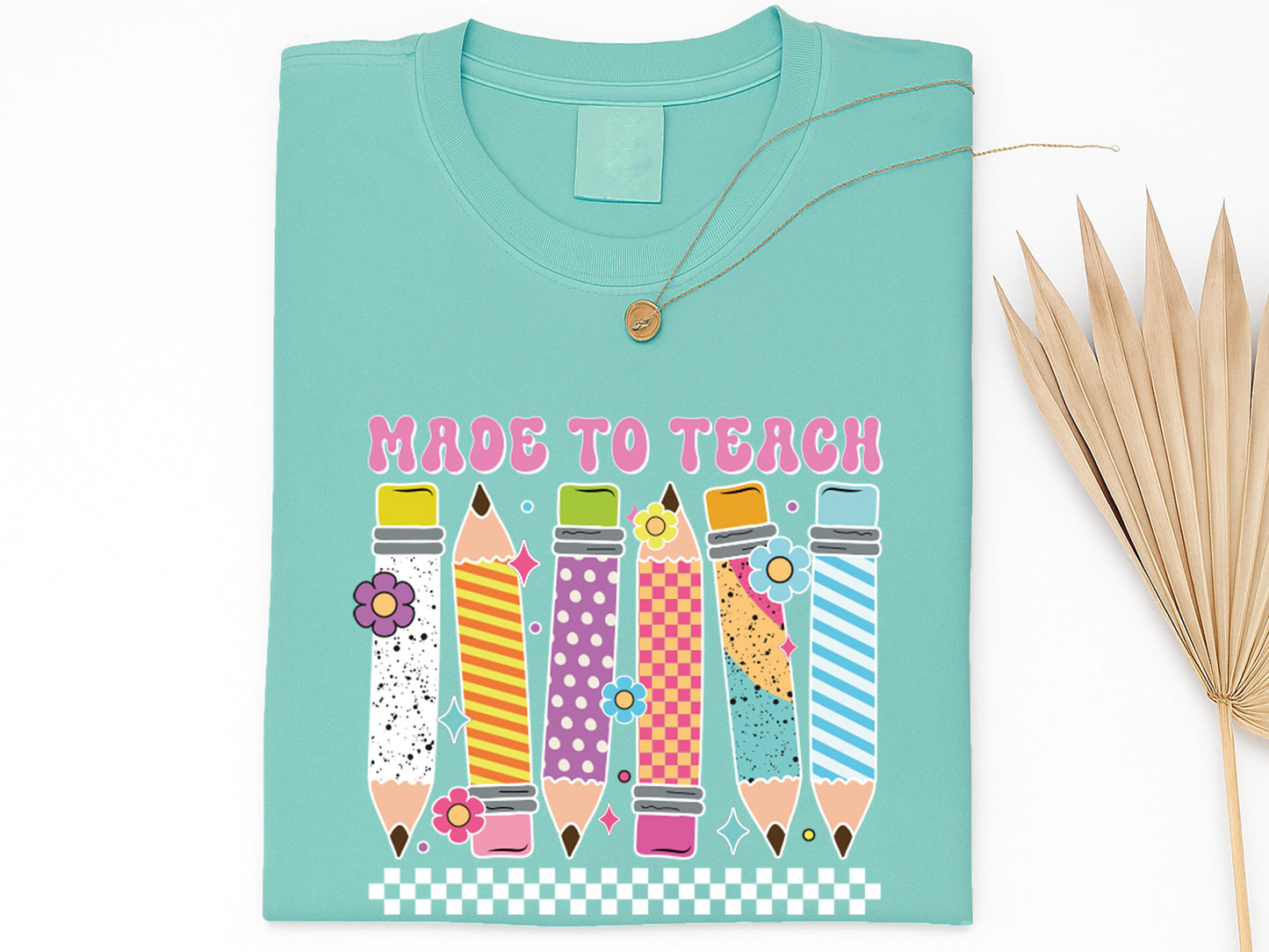 Made to Teach, Groovy Teacher Sublimation Transfer