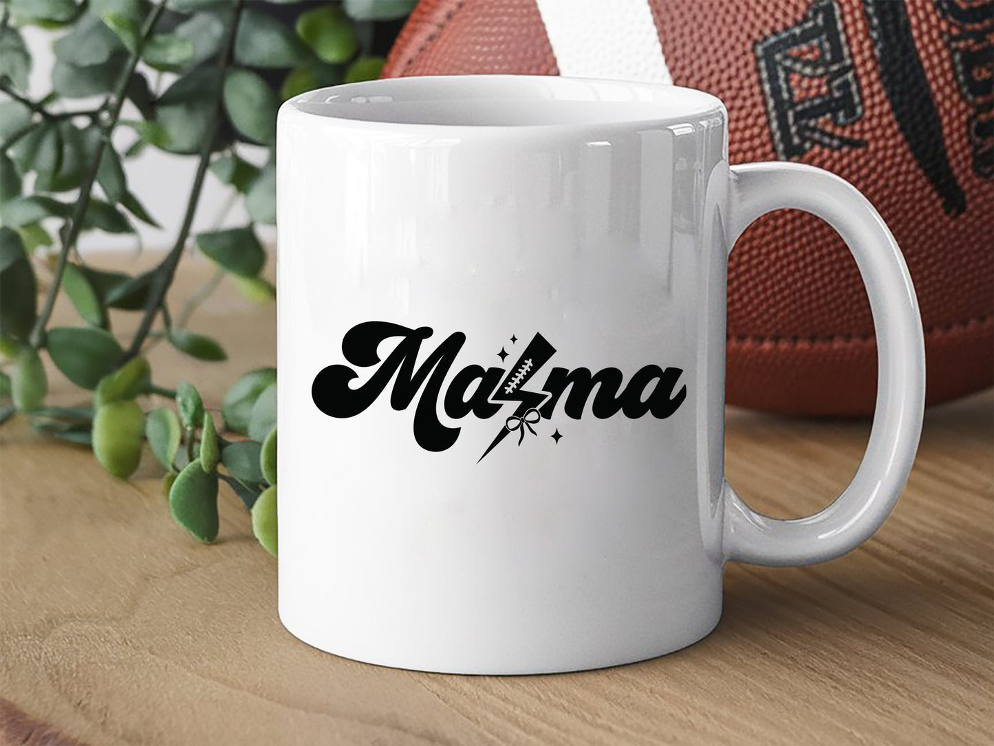 Mama - Retro Football SVG Cut File