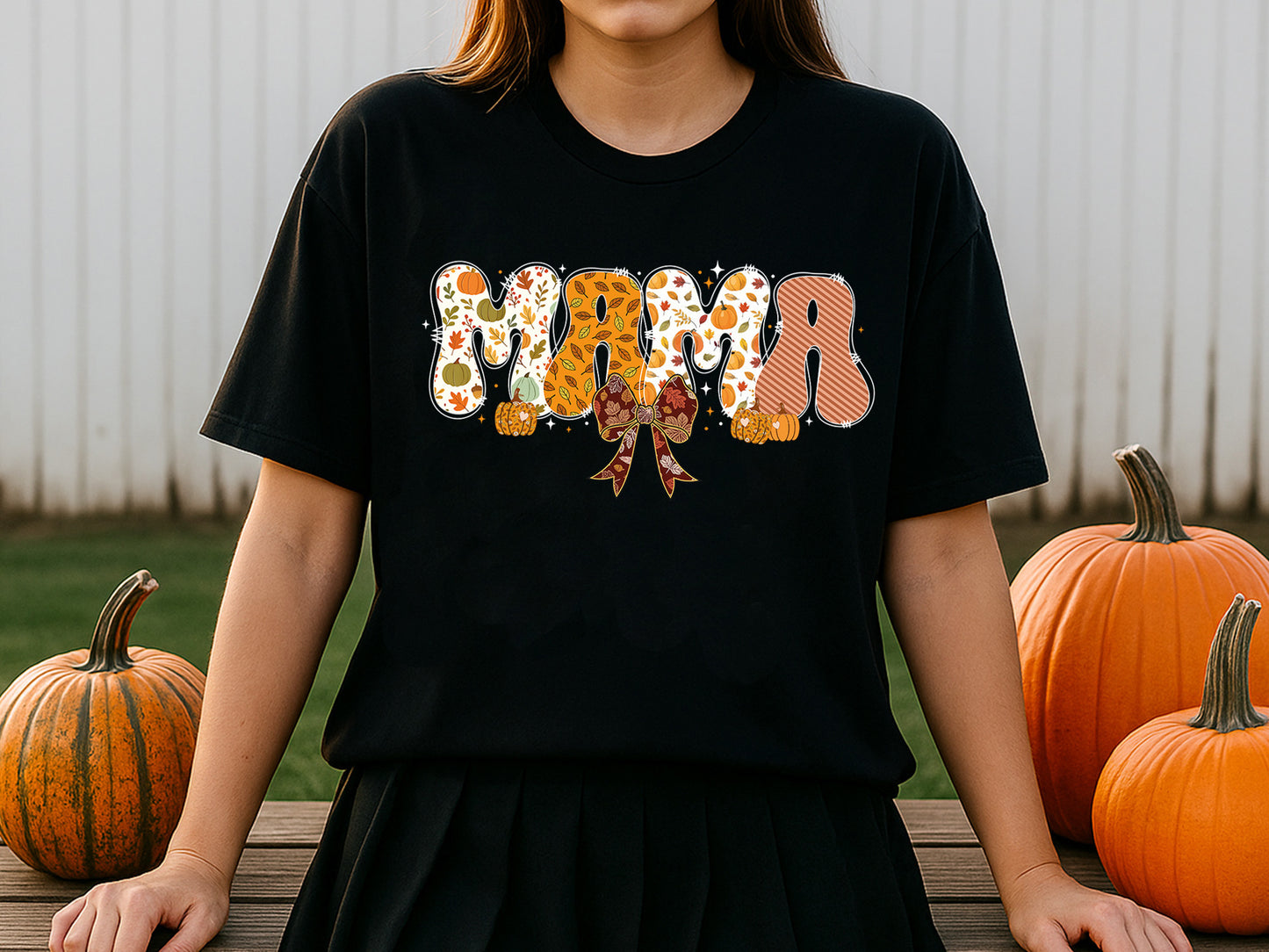 Mama Coquette Fall Sublimation Design