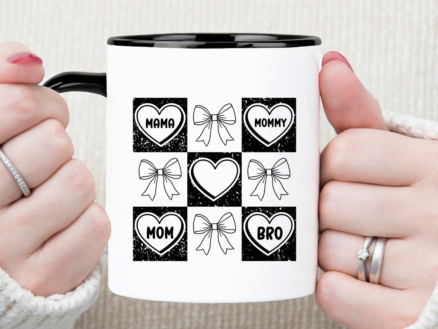 Mama Mommy Mom Bro, Mother's Day SVG Design