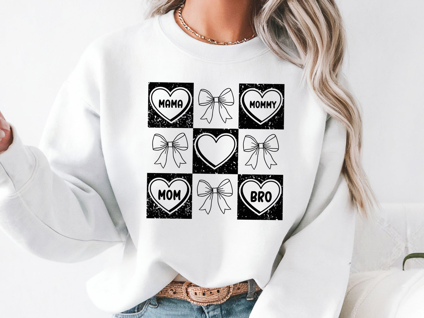 Mama Mommy Mom Bro, Mother's Day SVG Design