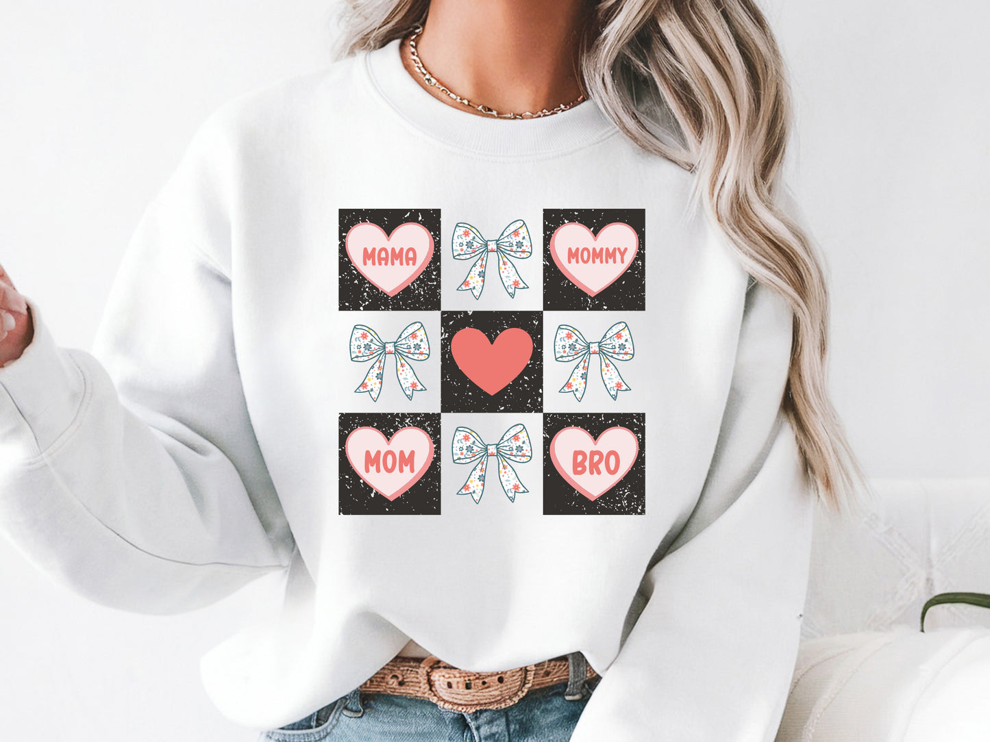 Mama Mommy Mom Bro, Mothers Day Sublimation
