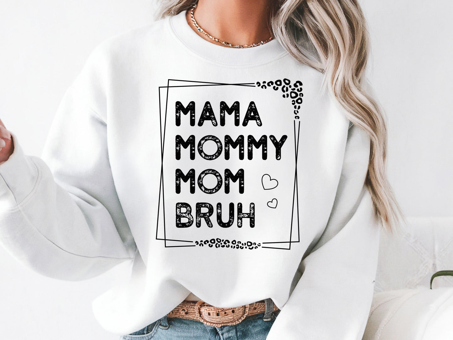 Mama Mommy Mom Bruh, Mothers Day SVG File
