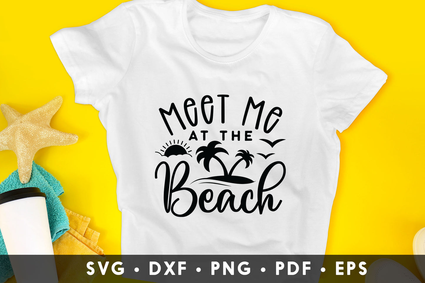 Meet Me at the Beach SVG