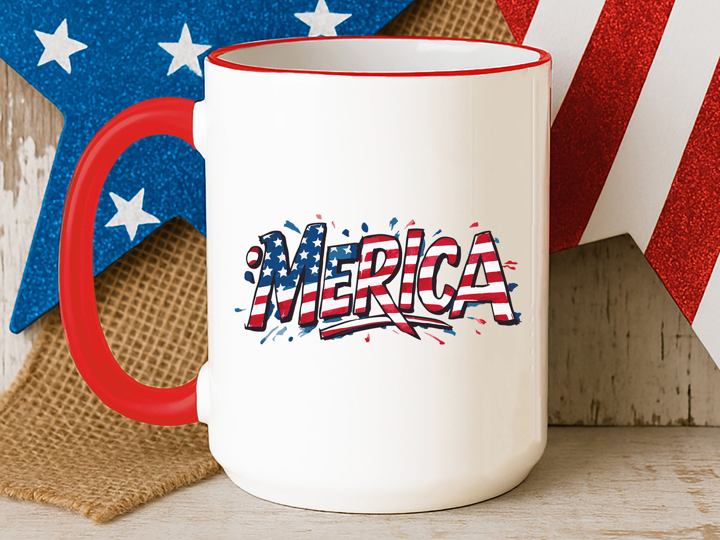 Merica, Cricut 4th of July Sublimation