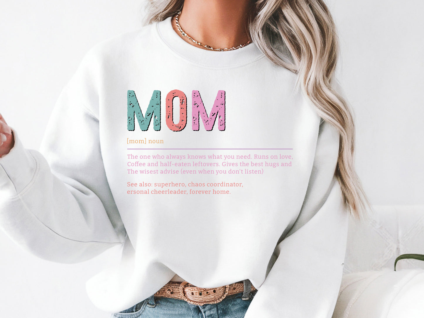 Mom Definition PNG, Mother's Day Sublimation